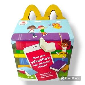 2022  Happy Readers McDonalds Happy Meal Box EMPTY BOX ONLY
